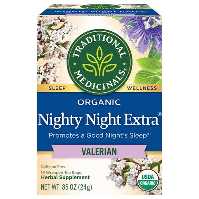 TRADITIONAL MEDICINALS: Nighty Night Valerian 16 BAGS