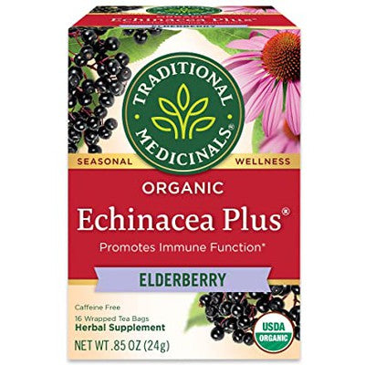 TRADITIONAL MEDICINALS: Organic Echinacea Elder 16 BAGS