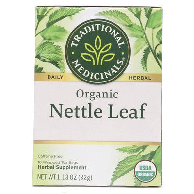 TRADITIONAL MEDICINALS: Organic Nettle Leaf 16 BAGS