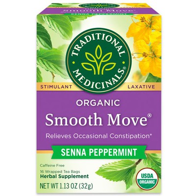 TRADITIONAL MEDICINALS: Smooth Move Peppermint 16 BAGS