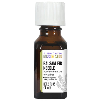 Aura Cacia - Balsam Fir Needle Pure Essential Oil- Elevating - .5 Fl Oz