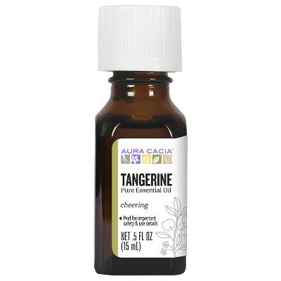 Aura Cacia - Pure Essential Oil Tangerine - 0.5 Fl Oz