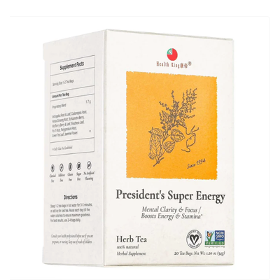 Health King: President's Super Energy Tea 20 BAG